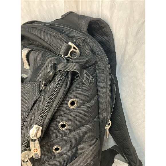 Swissgear By Wenger Pre 2014 Model Airflow Black Backpack Laptop Travel Large - Picture 7 of 16